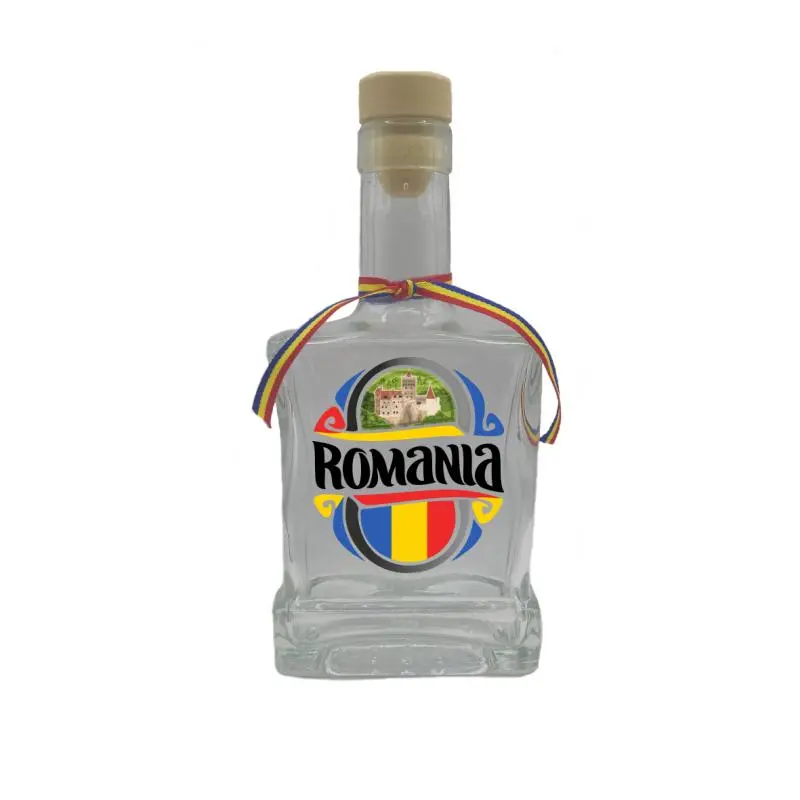 Castelul bran romania, sticla cu mesaj plata, 250 ml, model divgs179 11