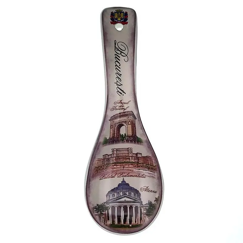 Bucuresti, lingura decorativa din ceramicav