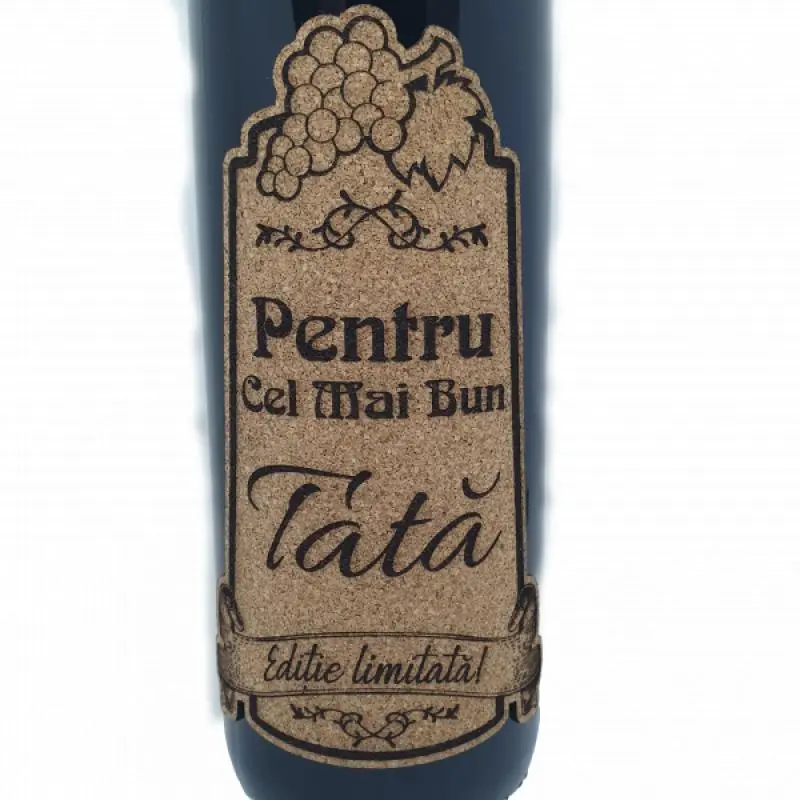 Pentru cel mai bun tata, eticheta pluta cu mesajv