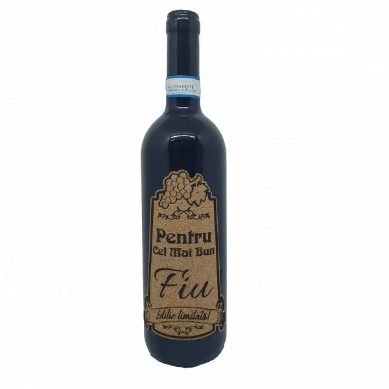 Pentru cel mai bun fiu, eticheta pluta cu mesajv