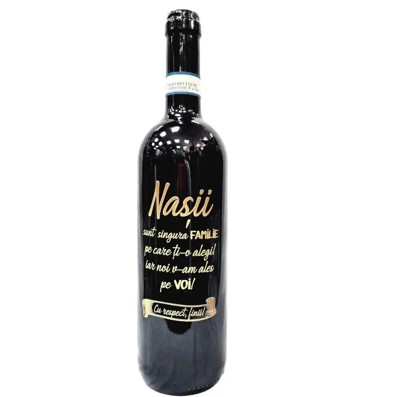 Nasii sunt singura familie, eticheta uv cu mesajv