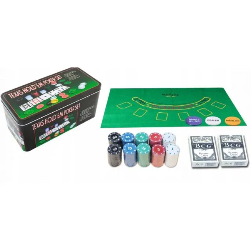 Poker 200 jetoane, set cadouv