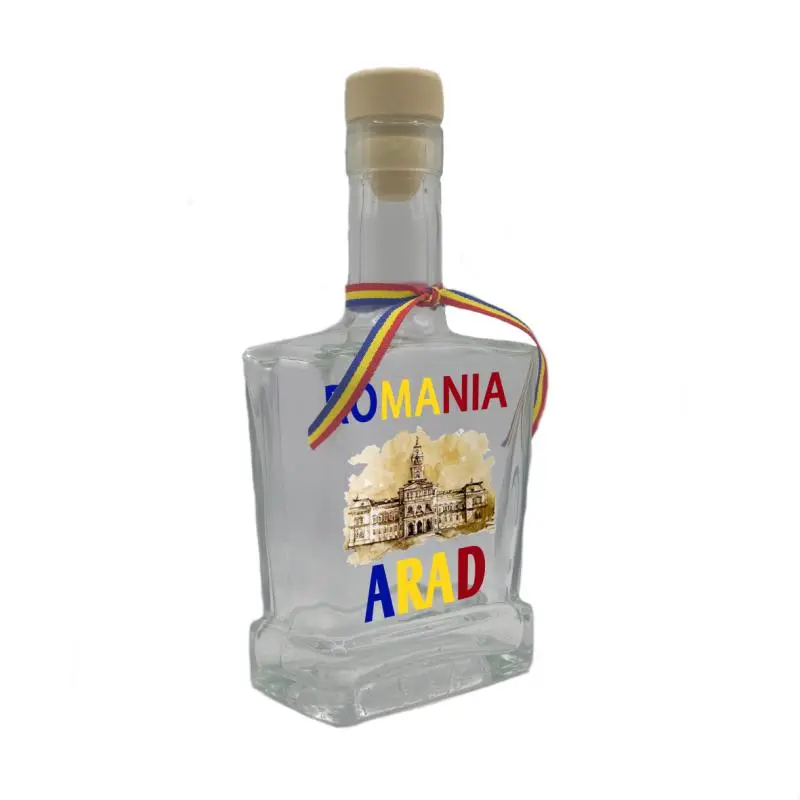 Arad romania, sticla cu mesaj plata, 500 ml, model divgs179 04v