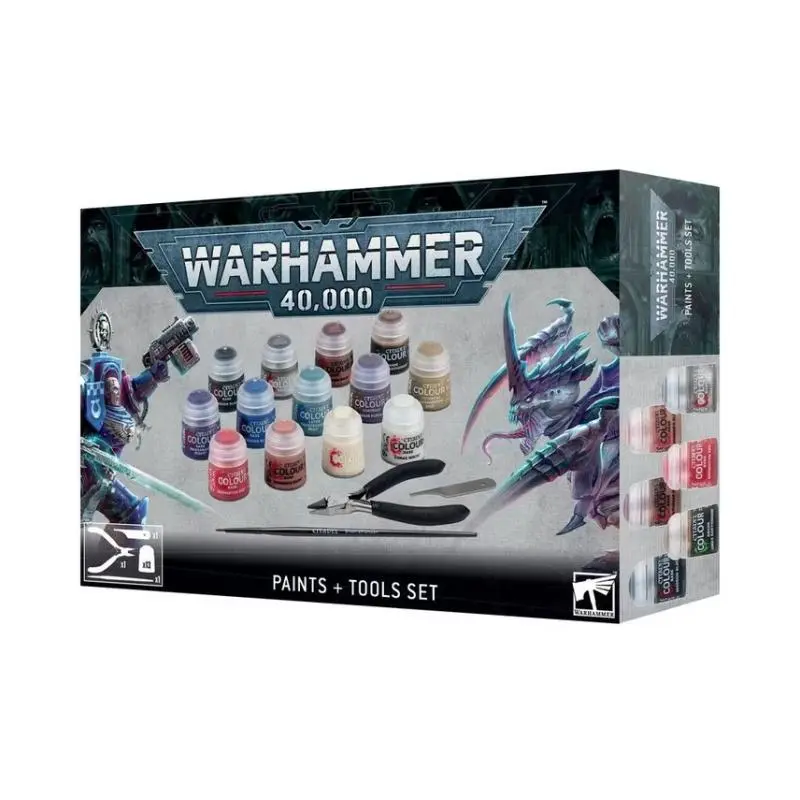 40k paints + tools eng/spa/port/latv/rom, model 60-12