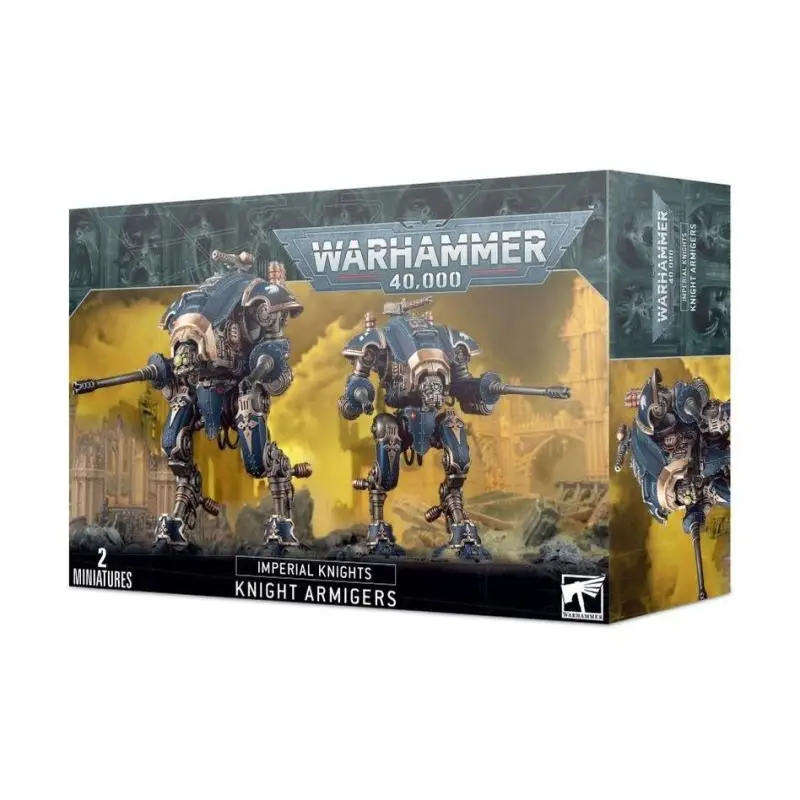 Imperial knights: knight armigers, warhammer 40000, games workshop, model 54-20