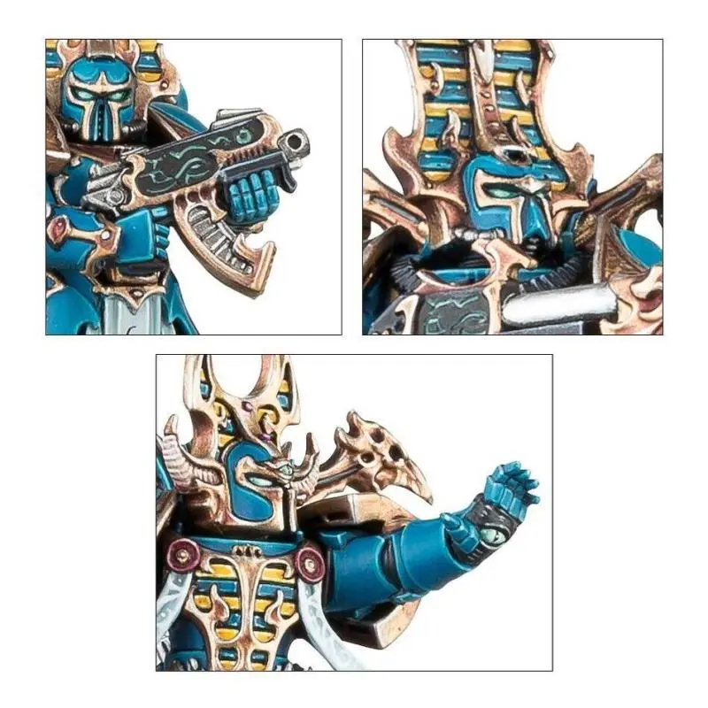 Thousand sons: rubric marines, warhammer 40000, games workshop, model 43-35v