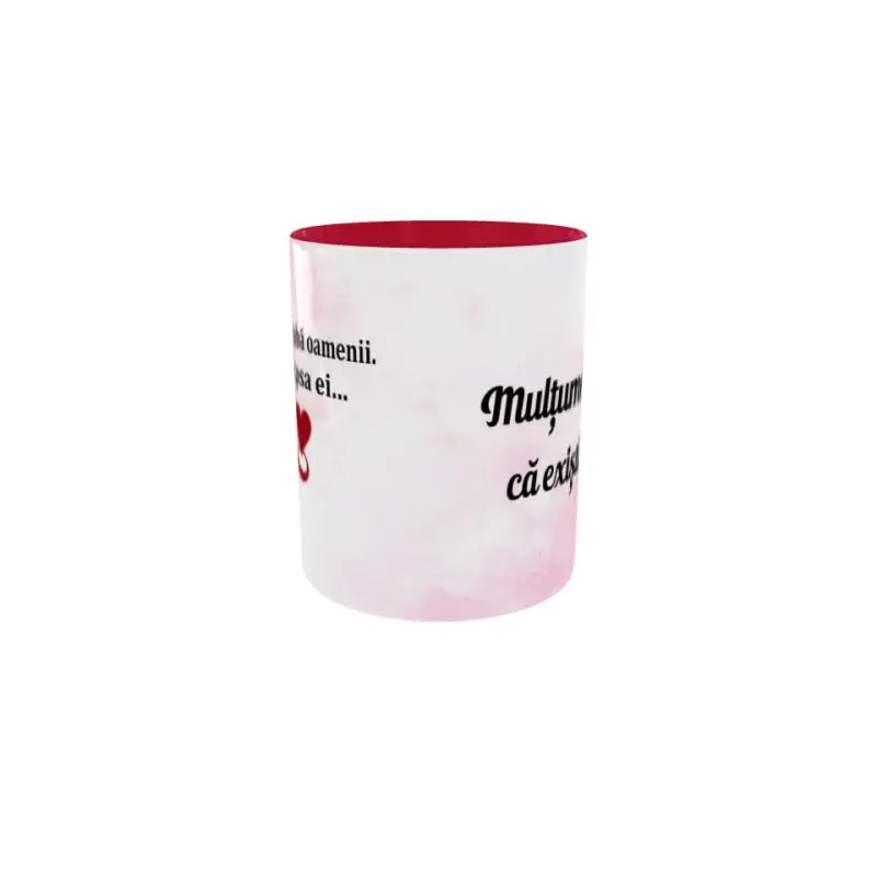 Multumesc ca existi, cana ceramica, 330ml, cgs1827v