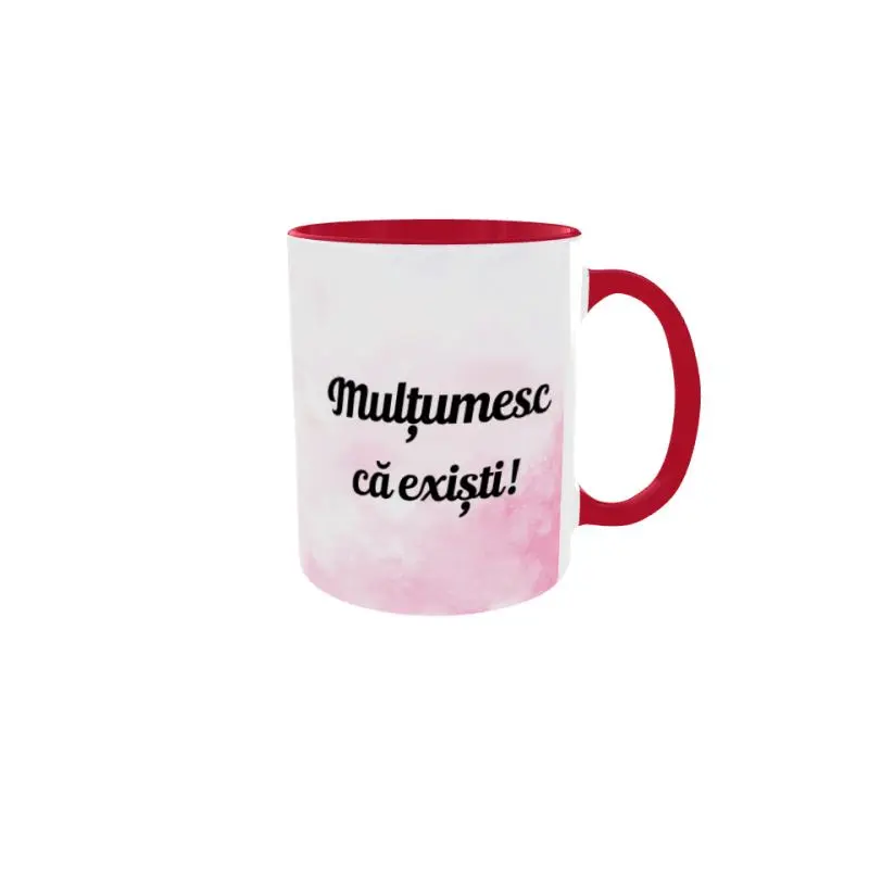 Multumesc ca existi, cana ceramica, 330ml, cgs1827v