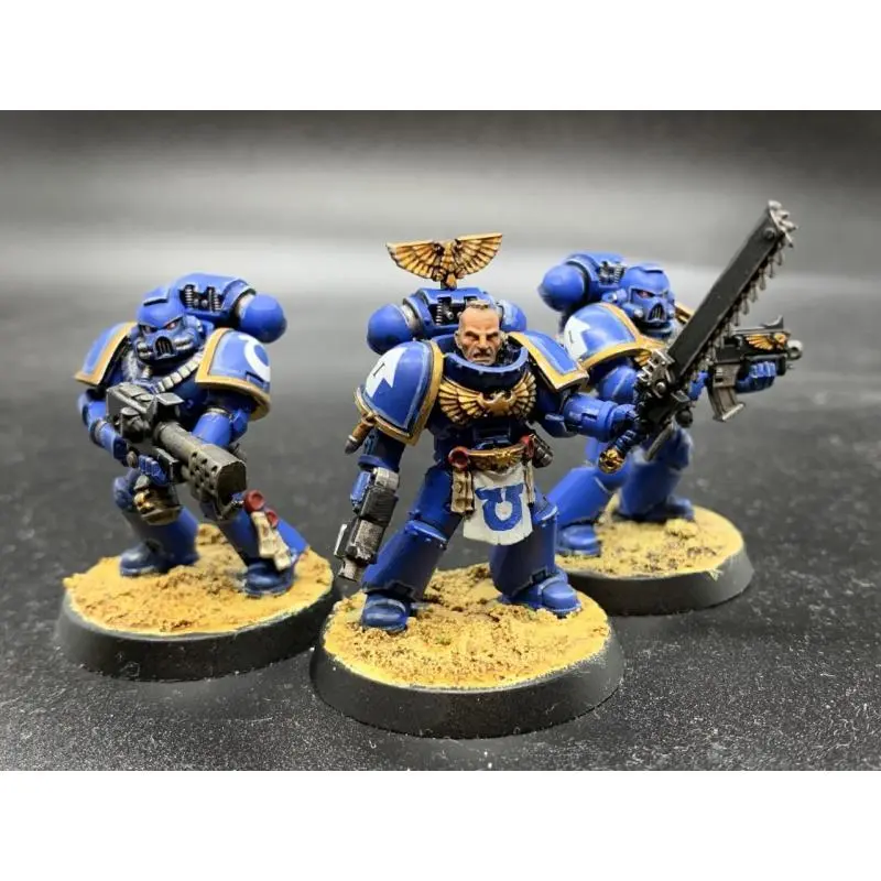 Space marines tactical squad, warhammer 40000, games workshop, model 48-07v