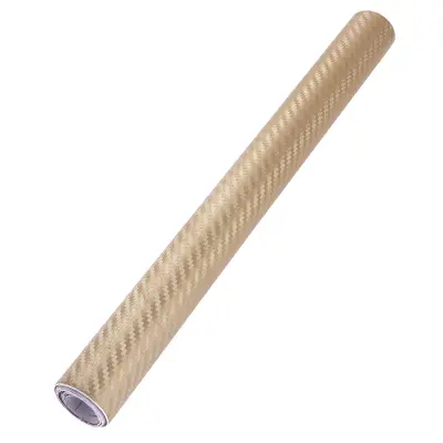 Folie colantare auto carbon 3d - gold (3m x 1,27m)