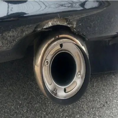 Toba sport din inox model "firebird" cu silencer reglabil (avx-t142xt)