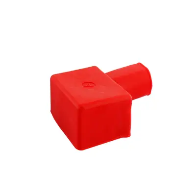Capac pentru borna baterie auto din plastic culoare rosu