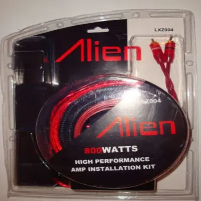 Kit cabluri amplificator alien essential 800w max, avx-mr004
