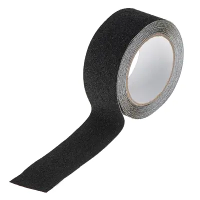 Banda de protectie anti-alunecare, autoadeziva, culoare negru, dimensiune 5m x 5cm