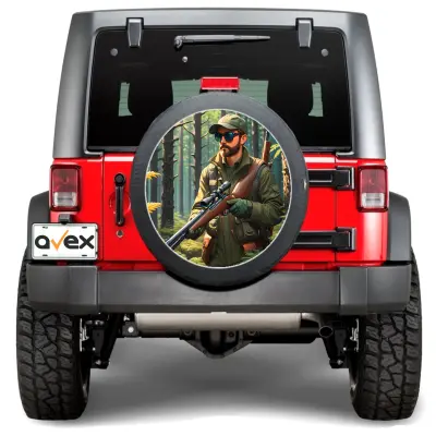 Sticker auto "roata de rezerva" rezistenta la intemperii si raze uv, diametru 55 cm, cod: avx-rr19