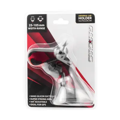 Suport telefon / gps  auto - universal clips - mare: 105 mm - carguard