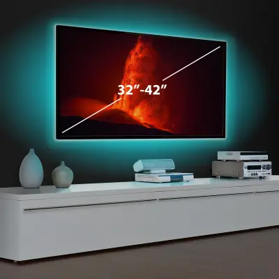 Banda led smart -  pentru iluminare fundal tv, 32”-42” - sunshine