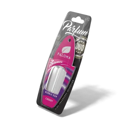 Odorizant auto paloma parfum duo cherry/bubble gum 2x3ml