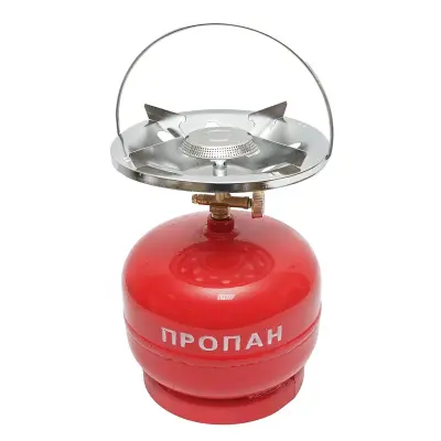 Aragaz/arzator cu butelie de 2kg pentru camping sau camion