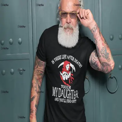 Is there life after death, tricou cu mesaj