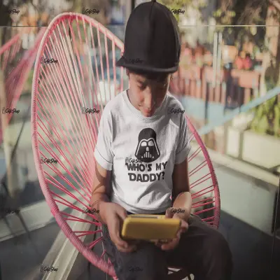 Who`s my daddy?, tricou cu mesaj