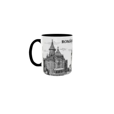 Timisoara, cana ceramica, 330ml, model 1