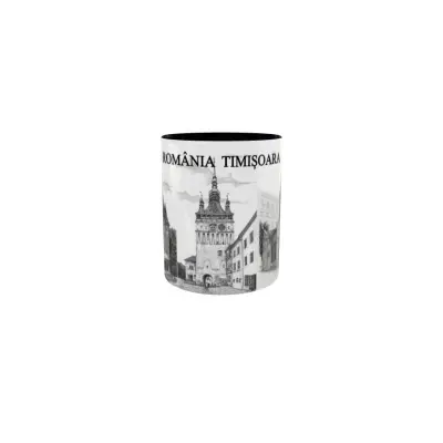 Timisoara, cana ceramica, 330ml, model 1