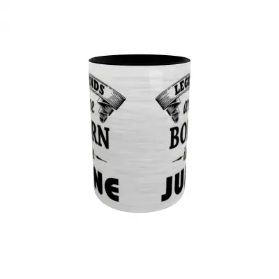 June, legends are born in, cana ceramica, 330ml, cgs1109f