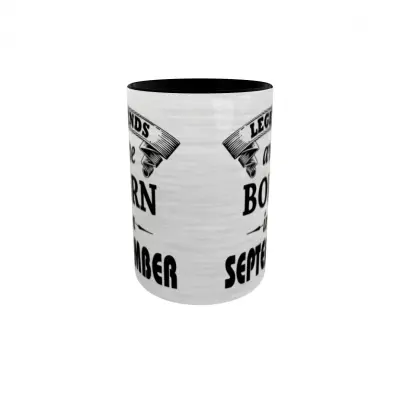 September, legends are born in, cana ceramica, 330ml, cgs1109i