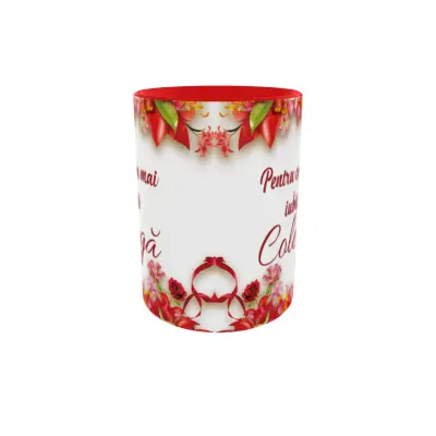 Pentru cea mai iubita colega, cana ceramica, 330ml, cgs1201