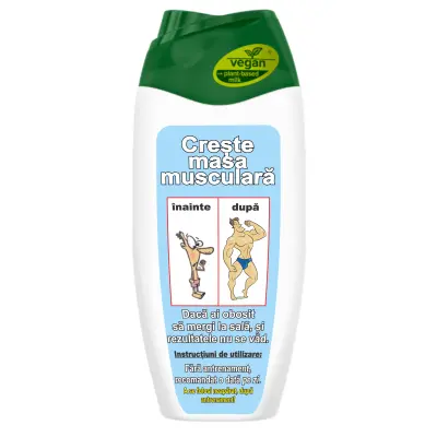 Cresterea masei musculare, gel de dus-haios