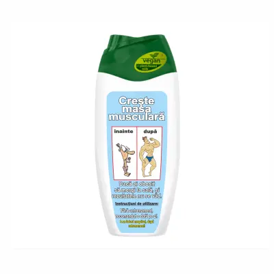 Cresterea masei musculare, gel de dus-haios