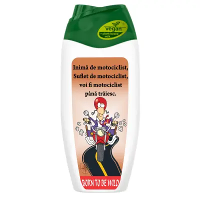 Pentru motociclisti, gel de dus-haios
