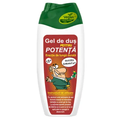 Pentru potenta, gel de dus-haios