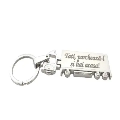 .tir breloc din metal, se poate personaliza