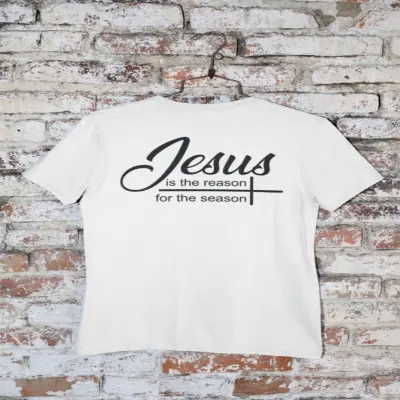 Jesus is the reason for the season, tricou cu mesaj