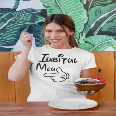 Iubitul meu, tricou cu mesaj
