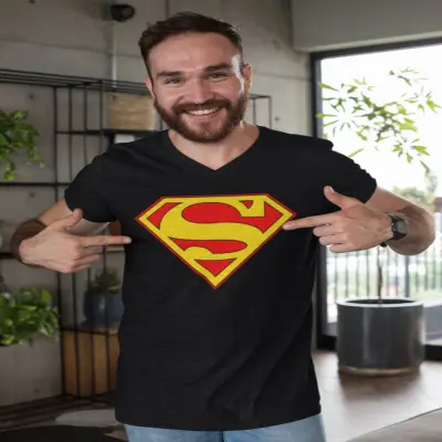 Superman, tricou cu mesaj
