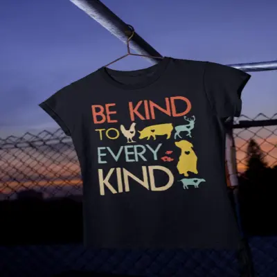 Be kind, tricou cu mesaj