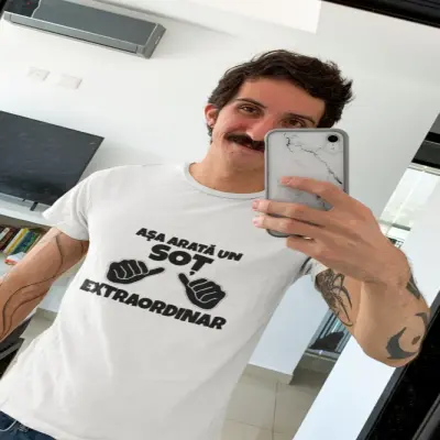 Asa arata un sot extraordinar, tricou cu mesaj