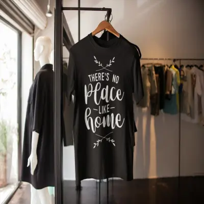 There`s no place like home, tricou cu mesaj