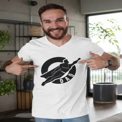Super dad, tricou cu mesaj, b