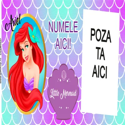 Ariel, model 1, cana din ceramica, 330ml, personalizata cu poza si text