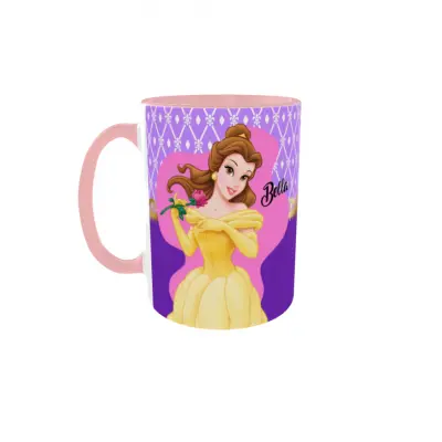 Beauty and the beast, cana din ceramica, 330ml, model 5