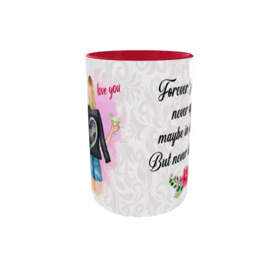 Best friends, cana din ceramica, 330ml, model 6