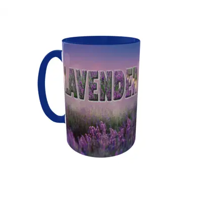 Lavender, cana din ceramica, 330ml, model 1