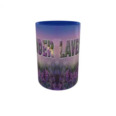 Lavender, cana din ceramica, 330ml, model 1