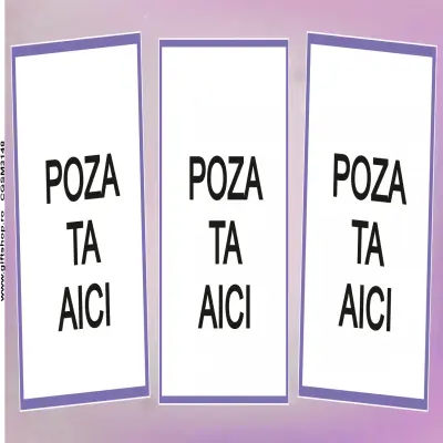 Cana, personalizata cu 3 poze si 1 text, 330ml, model 3148
