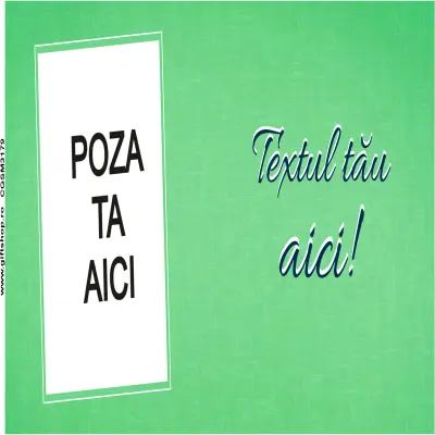 Cana, personalizata cu poza si text, 330ml, model 3179