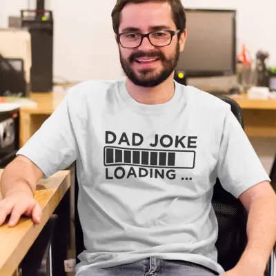 Dad joke loading... , tricou cu mesaj 1